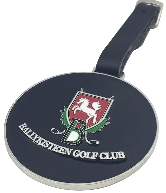 Bag Tag plateado